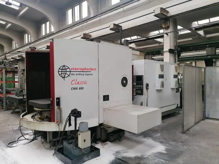 Used 2004 STARRAG HECKERT CWK 800 Horizontal Machining Centers | Amaron s.r.o. #1060946
