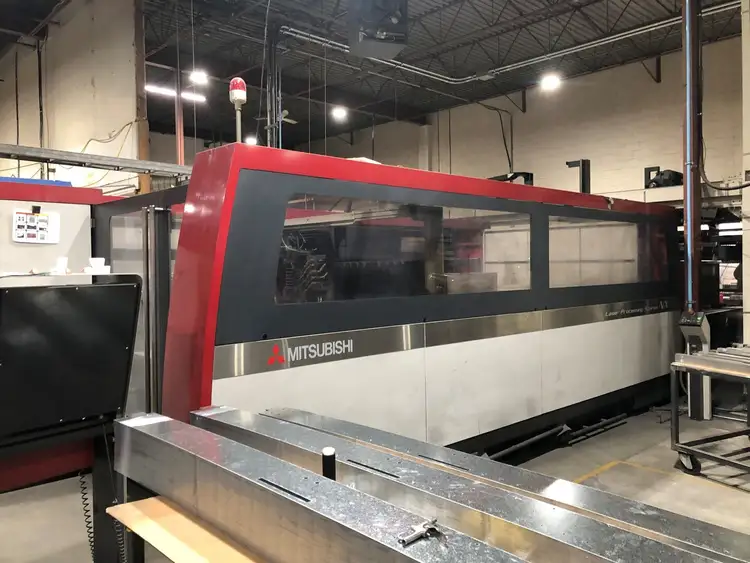Used 2008 MITSUBISHI ML3015NX Laser Cutters British Columbia CA | Lenmark #237518