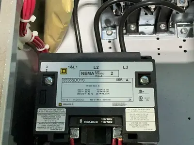 Used SQUARE D 8538SDA26V02CP51P51P52SX22Y74(8538SDASP2) Starters Ohio US | HGR 24 #1286744