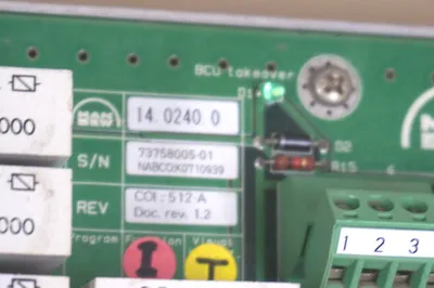 MAN DIESEL 3157168-7 SWITCHING BOARD UNIT 31571687