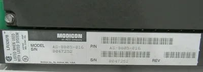 REPAIRED MODICON AS-B805-016 INPUT MODULE ASB805016
