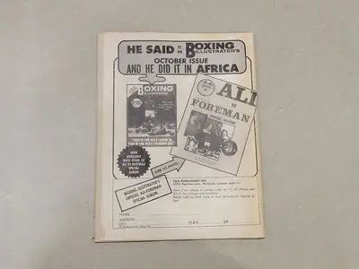 USED BOXING MARCH 1975
