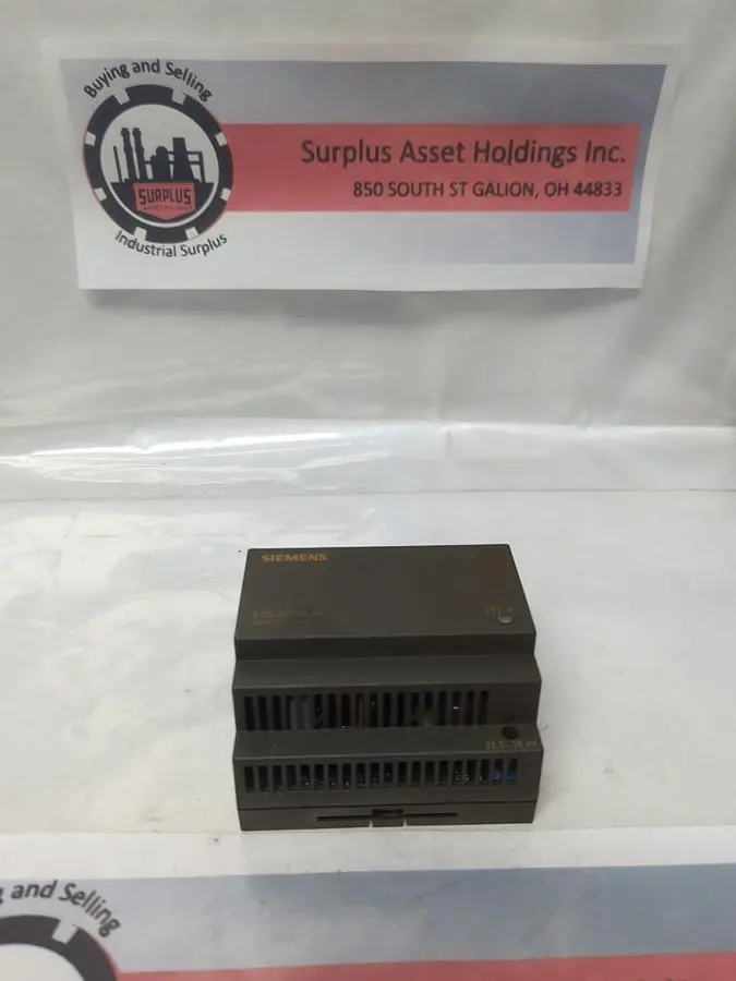 Used SIEMENS 6EP1332-1SH51 Miscellaneous Equipment (Electrical & Power) Ohio US | Surplus Asset Holdings #1237880