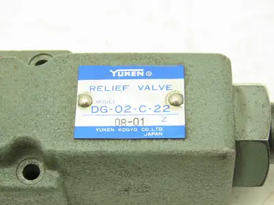 Yuken Kogyo DG-02-C-22 Hydraulic Relief Valve Module Lot of 3
