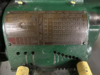 Used SOUTH BEND CL370ZD Engine Lathes Rhode Island US | Gold Machinery #1362767