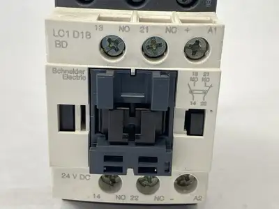 Used Schneider Electric LC1D18BD PLC Contactors Michigan US | Maverick Industrial Sales #1401997