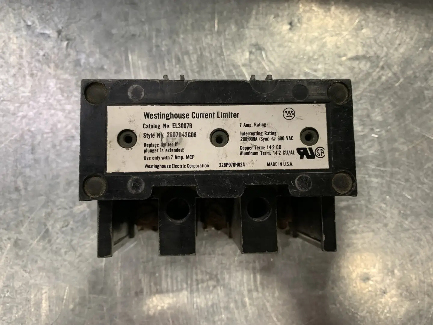 USED WESTINGHOUSE EL3007R