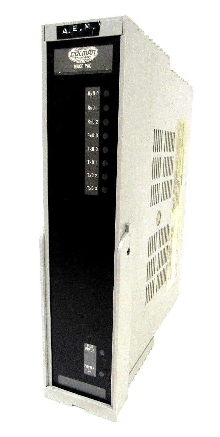 USED BARBER COLMAN 80QA-10001-001-0-00 MODULE 80QA10001001000