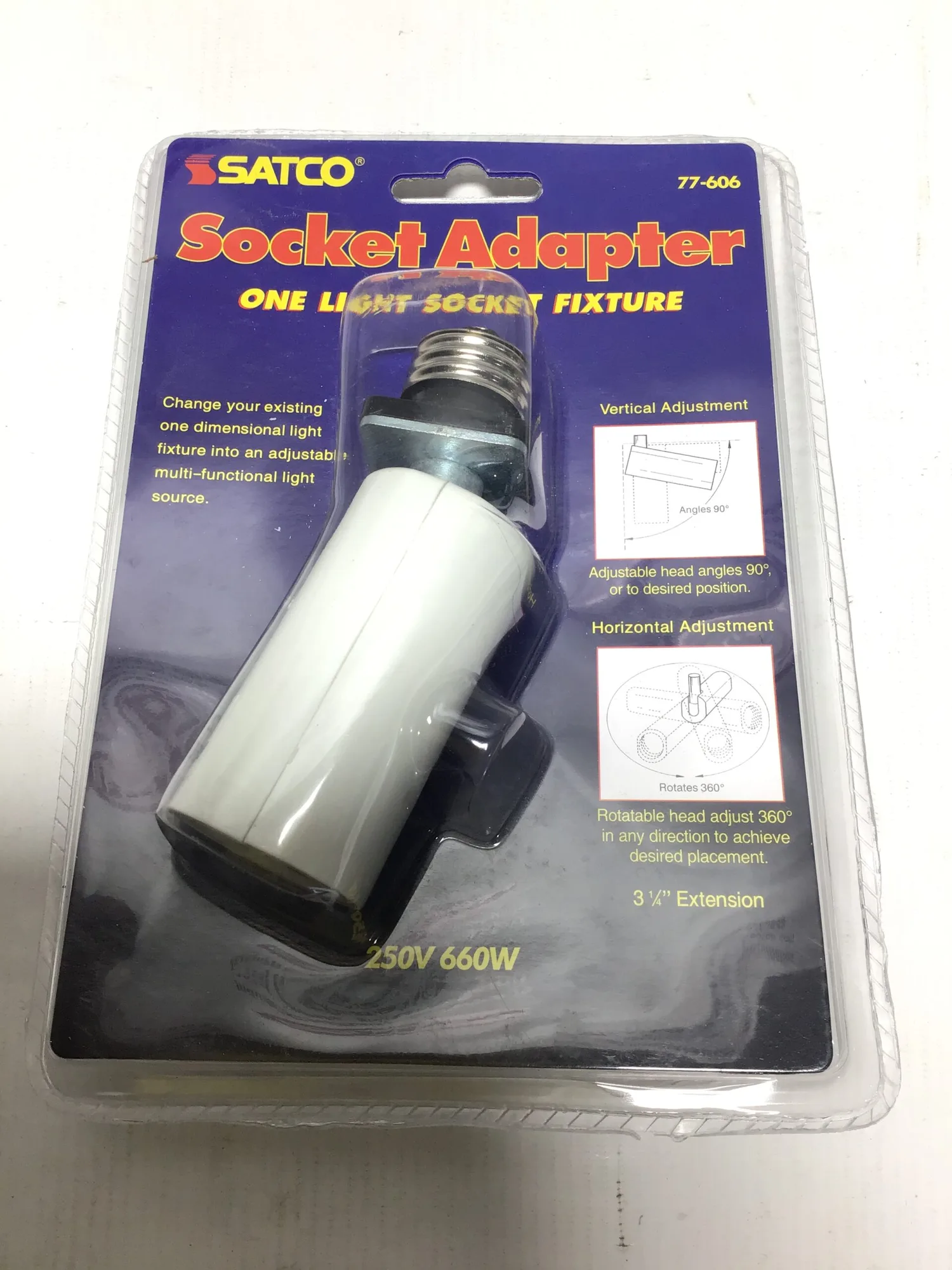 Satco 77-606 Socket Adapter (Lot of 2)