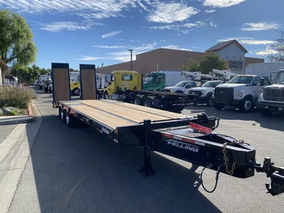 New | in-Stock 2025 FELLING FT-45-2-LP Deckover Trailers California US | Commerce Truck Equipment Sales #1548795