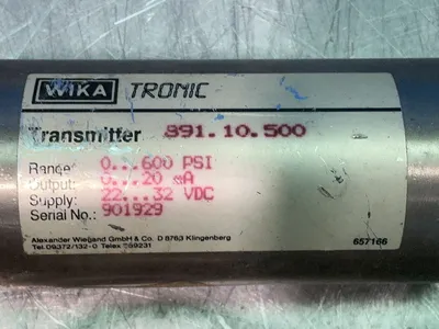 Used WIKA _UNKNOWN_ Pressure Transmitters Ohio US | HGR 24 #1263345