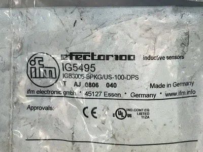 New | in-Stock IFM IG5495 Proximity Sensors Ohio US | HGR 24 #1326244