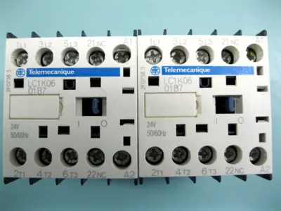Mixed Lot (12) Schneider Telemecanique Control Relay w (4) Auxiliary Contact D9