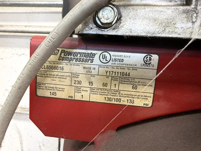 Used _UNKNOWN_ _UNKNOWN_ Tank Mounted Air Compressors Indiana US | Miedema Asset Management Group #1574694
