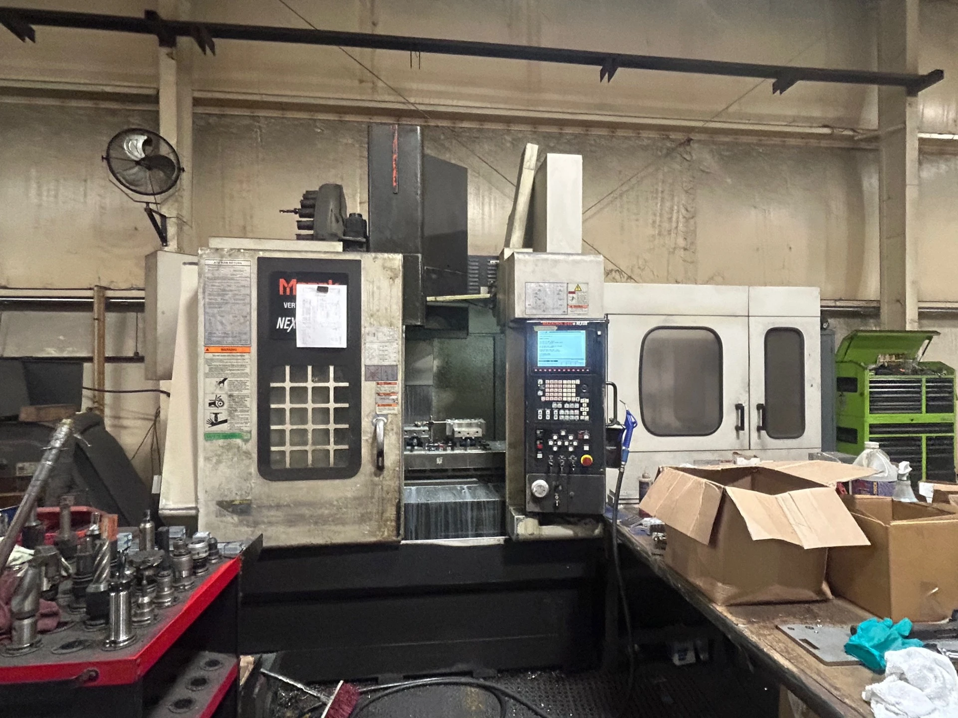 2003 Mazak Nexus VCN 410A Vertical Machining Center with Pallet Changer