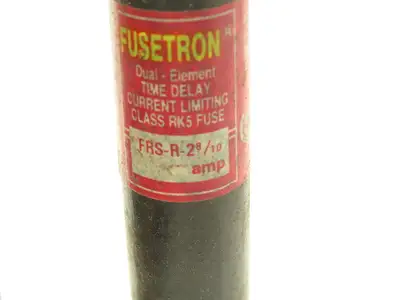 Bussman Fusetron Dual-Element Time Delay Fuses 600V 3.2A 2A 1.25A Mix Lot of 27