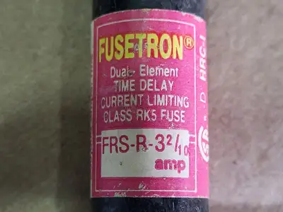 USED FUSETRON FRS-R 3 2/10