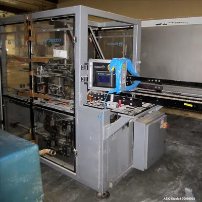 Used MAXCO MEG-24L Case Erectors - Tape Bottom Seal Illinois US | Aaron Equipment #86962