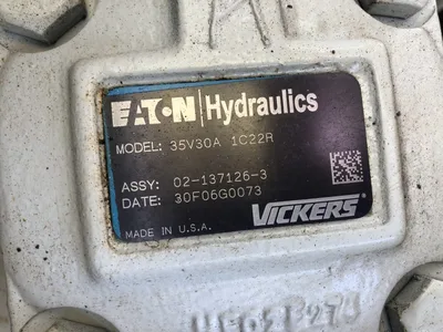 Eaton Vickers Hydraulic Power Unit 123AL00878A 15 hp electric motor w/pump