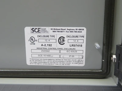Used SCE _UNKNOWN_ Enclosures Texas US | OCO Industrial #1679829