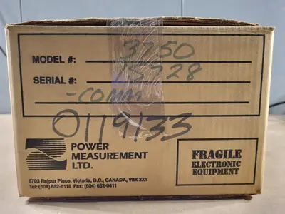 NEW POWER MEASUREMENT LTD 3750 PDC