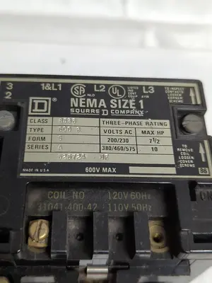 USED SQUARE D 8536-SCD3