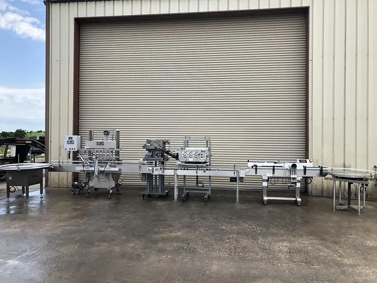 Used 2020 ACCUTEK 48", ELF 4 QUILL INLINE CAPPER ACCUTEK, ELF, Water Bottling Lines Florida US | ESCOBAR TRADING, INC. #203035