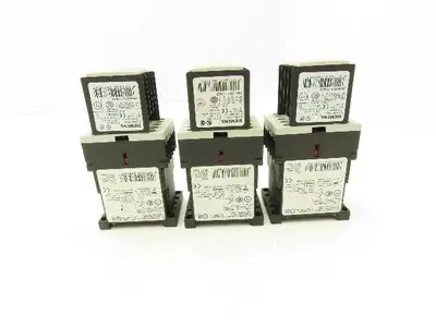 Siemens Contactor Relay 24V Coil 1.5Hp 600V Mixed Lot of 3