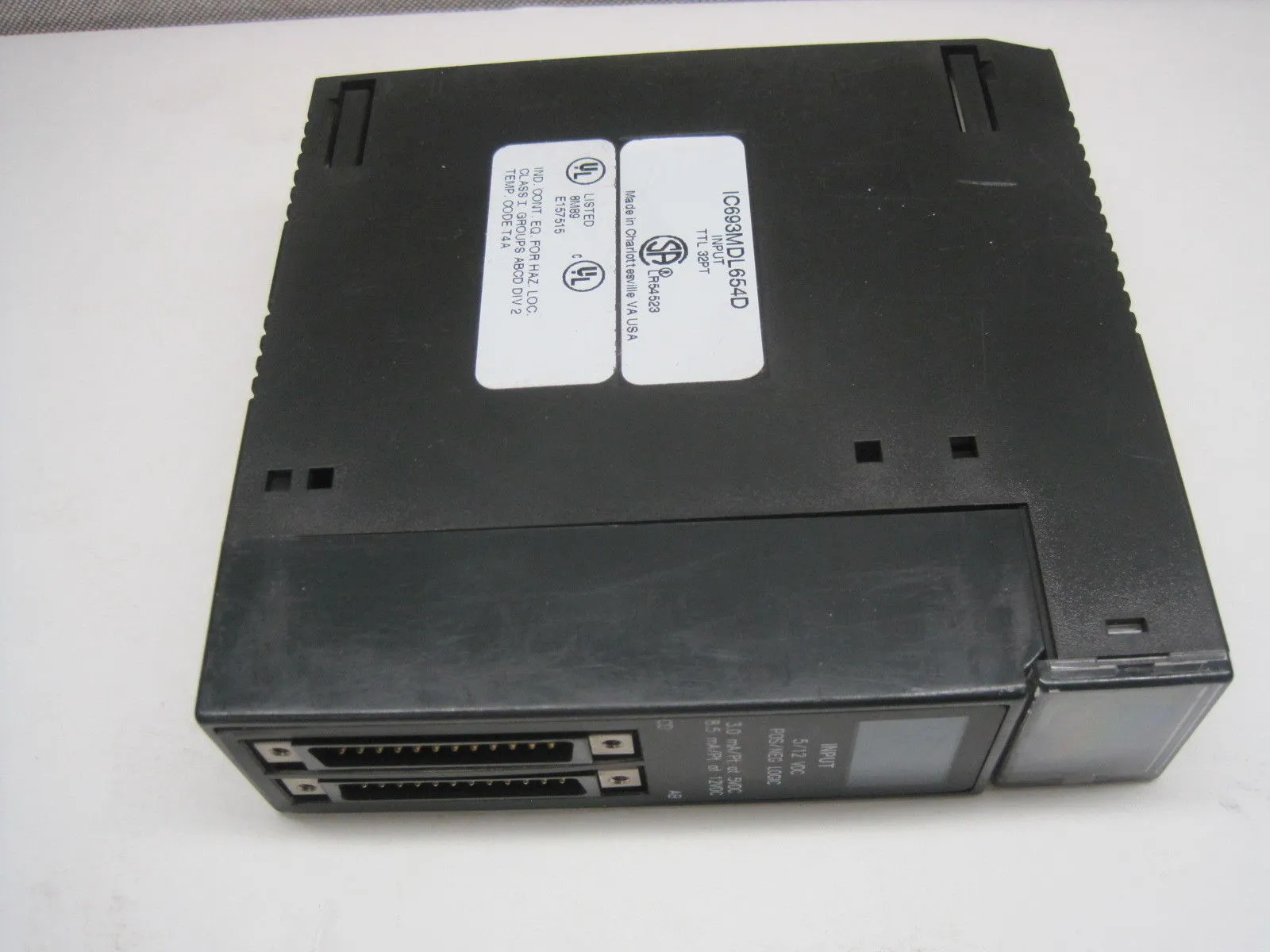 GE FANUC IC693MDL654D INPUT MODULE