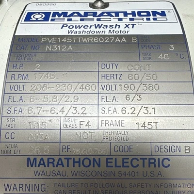 NEW Marathon N312A