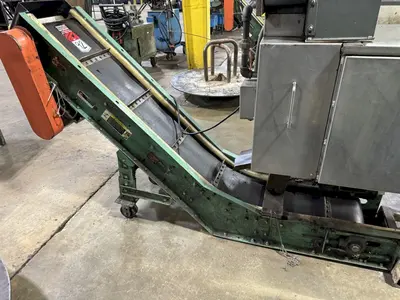10" WIDE ROACH INCLINE BELT CONVEYOR