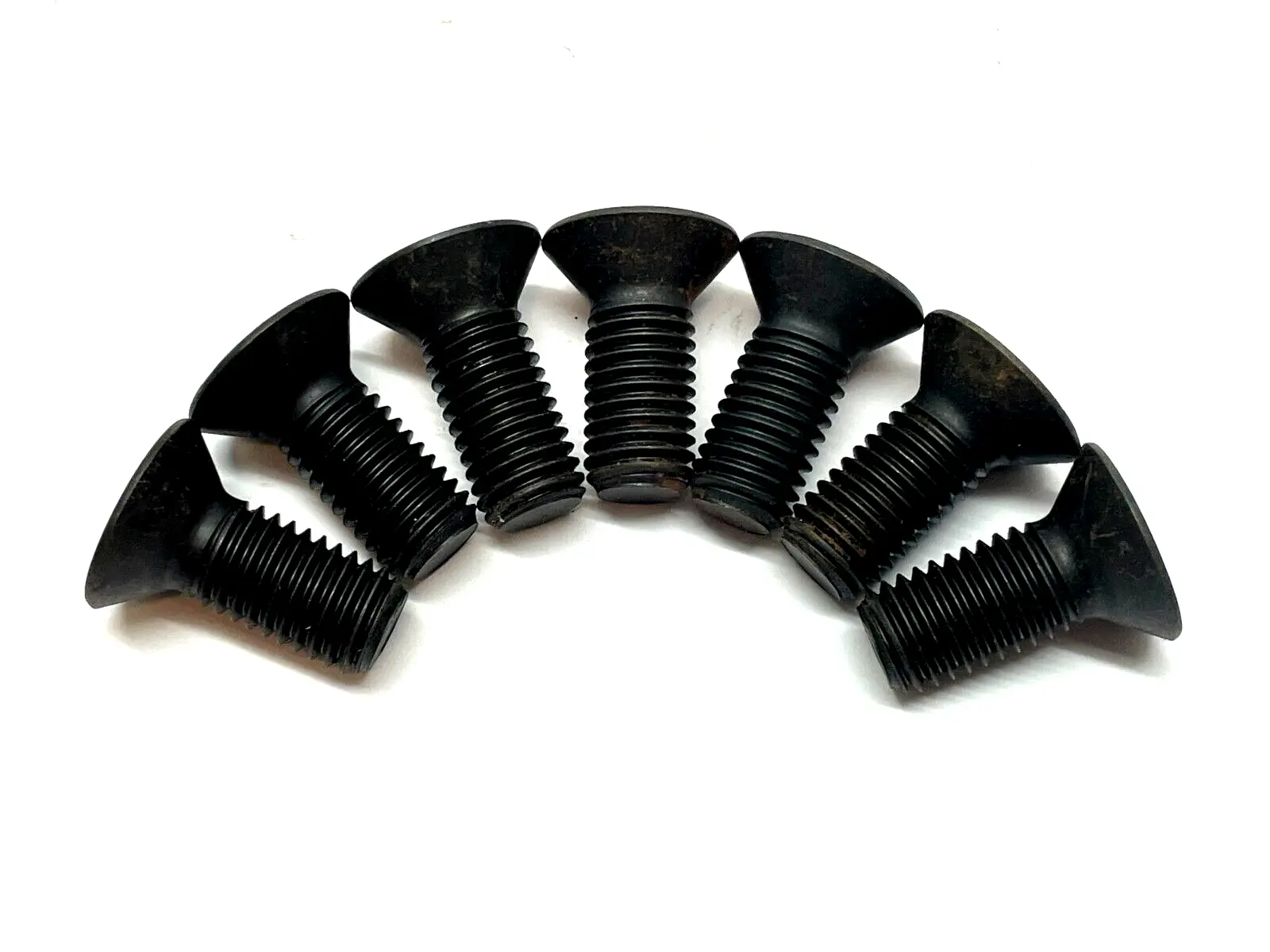 Flat Socket Cap Screw: 5/8-11 x 1-1/2" 82 Degree 3/8" Hex Key LOT OF 7 - Used