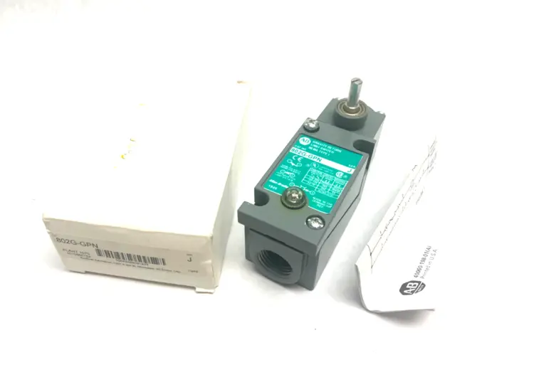 Used ALLEN-BRADLEY SER. J GRAVITY RETURN LIMIT SWITCH NEMA TYPE 1 1 NO, 1 NC Relays & Switches | Maverick Industrial Sales #1112824
