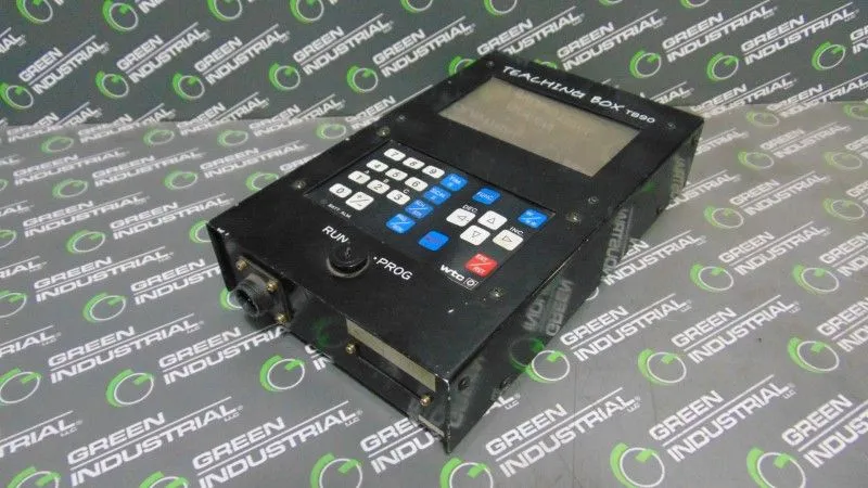 WTC TB90-P02A Teaching Box Programming Pendant Prog. No. S79-V1.9 Used