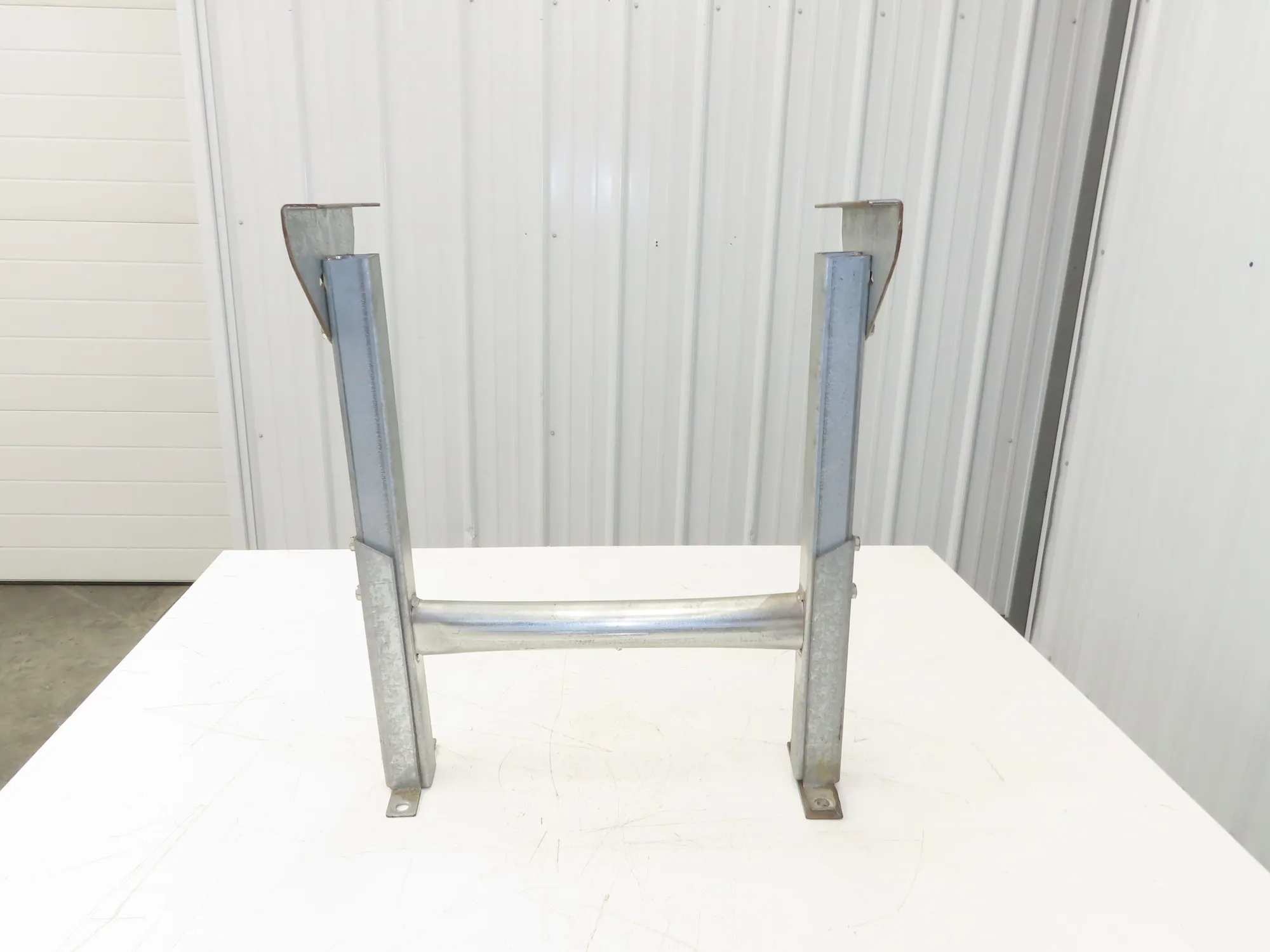 Automotion 18"W Conveyor Leg Stationary Floor Support 22" to 30"H Galvanized