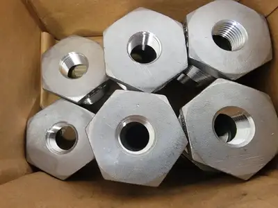 1-1/2" x 1/2" 316 Stainless Steel Hex Head Reducing Bushing SP-114