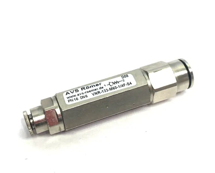 Used AVS Romer Non-Return Valve, Female Threaded Pump & Valve Parts Michigan US | Maverick Industrial Sales #1390733