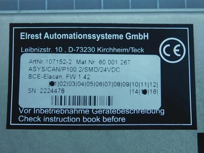 Used ASYS _UNKNOWN_ Electrical Panels Texas US | OCO Industrial #1625594