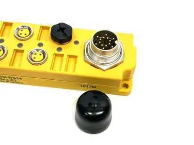 USED TURCK PASSIVE JUNCTION BOX 8-PORT X M8 3-PIN, U0943-62