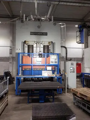 Used 2008 DIEFFENBACHER PHP 800 Hydraulic Presses CZ | Amaron s.r.o. #1327852