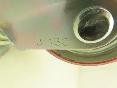 J-130 Caster Wheel 130x36 Polyurethane Non-Locking Swivel Lot of 4