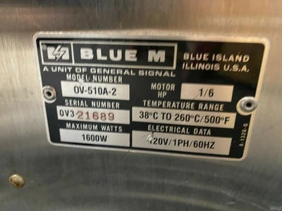 USED Blue M Does Not Apply
