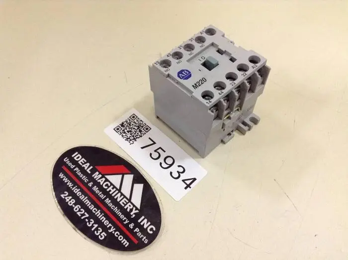 Used ALLEN BRADLEY 700DC-M220 SER A PLC Contactors | Ideal Machinery #619853