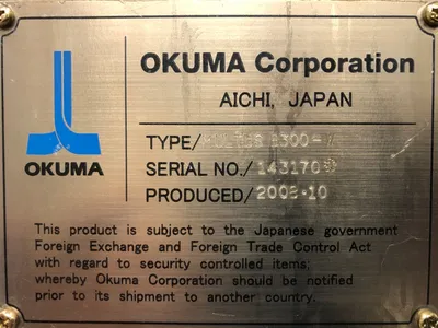 Used 2008 OKUMA B-300W 5-Axis or More CNC Lathes California US | Machinery Network #1492394