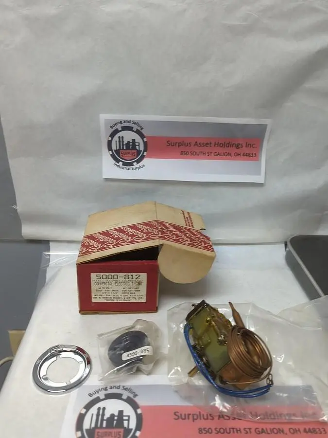 New | in-Stock ROBERTSHAW 5000-812 HVAC Parts and Equipment Ohio US | Surplus Asset Holdings #1210271