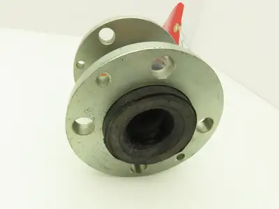 Metraflex 2"x 6" Flanged Rubber Expansion Joint EPDM 4-Bolt