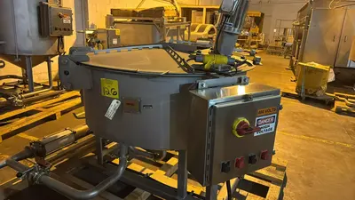 Used AMFEC HT100 Stainless Steel Tanks Illinois US | M&M Equipment Corp. #1266928