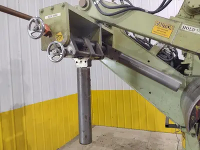 18” X .175”  X 8,000 LBS CWP MODEL #SFAC4-20 SPACE-SAVER AUTOMATIC DOUBLE END SERVO COIL FEED LINE: STOCK #22215