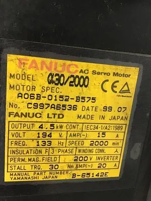 USED FANUC A30/2000