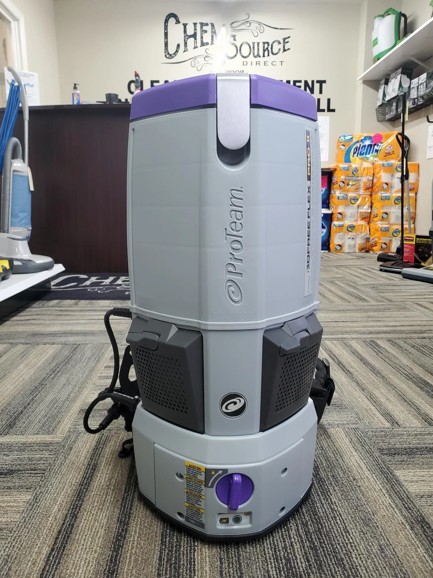 ProTeam GoFree Flex Pro II 6Qt Backpack Vacuum   NEW